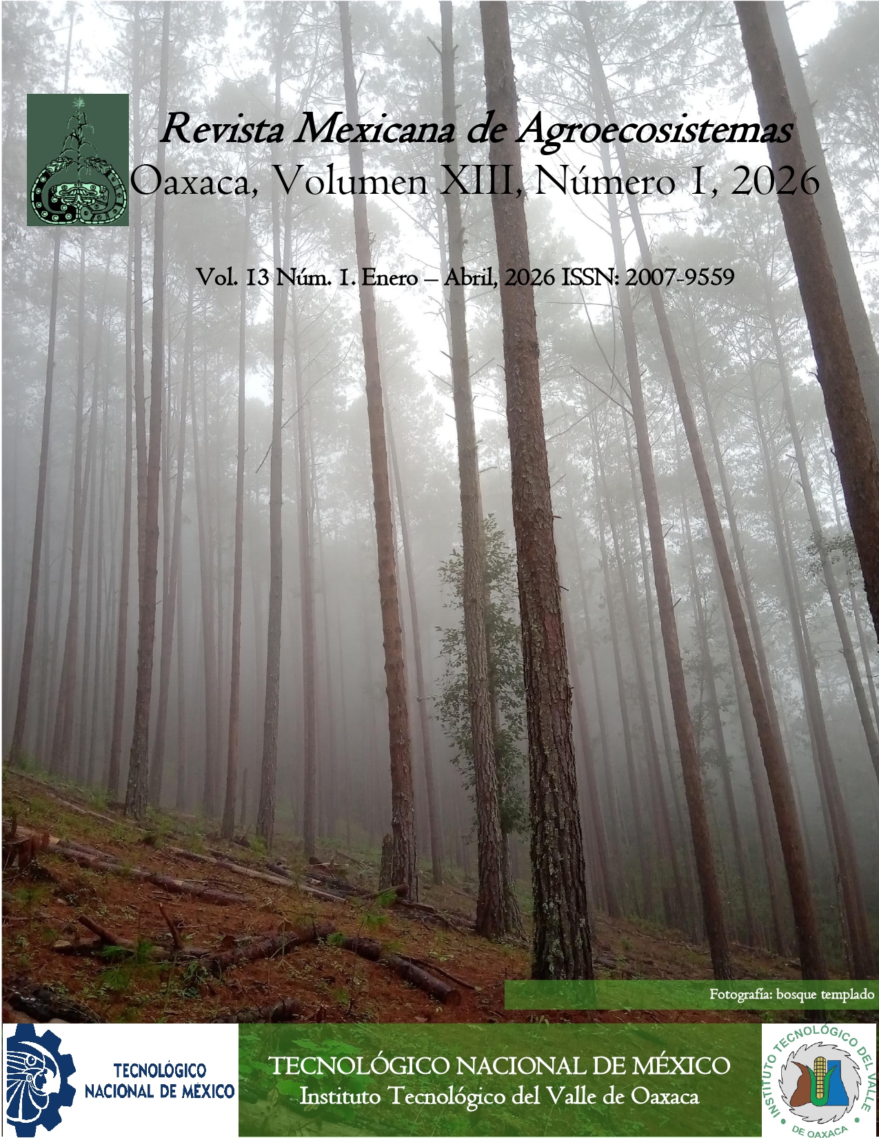 					Ver Vol. 13 Núm. 1 (2026): Revista Mexicana de Agroecosistemas 
				